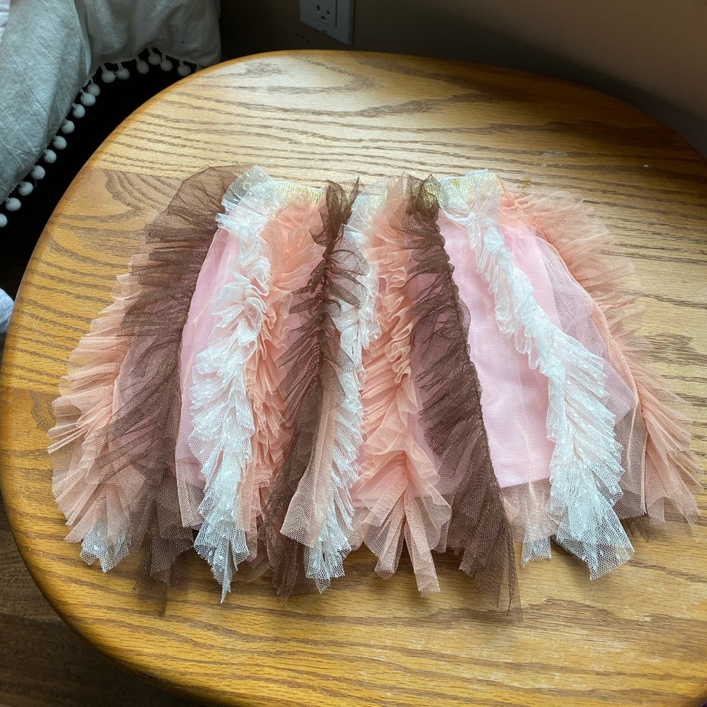 🦋 6/$25 Ruffle tutu 3T